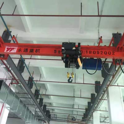 LX electric single beam crane