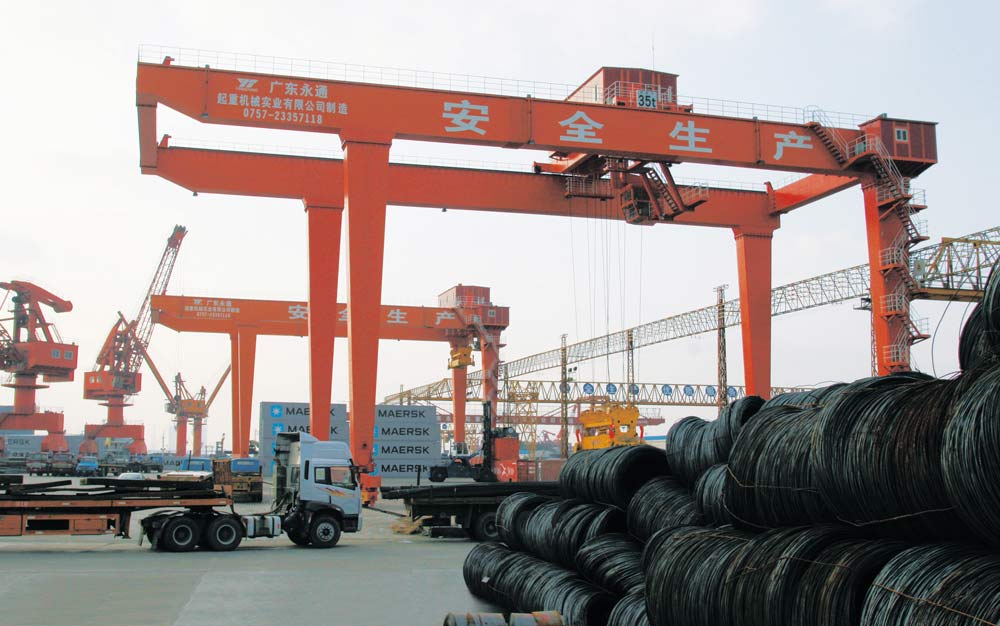 The type and price of double beam gantry crane